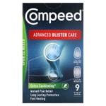 Compeed, улучшенный уход в блистерной упаковке, для физической активности, 9 активных гелей