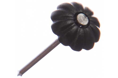 ГВОЗДИ ДЕКОР. СТРОЙБАТ С ПЛАСТ.ГОЛОВКОЙ (ЧЕРНЫЙ 80 ШТ)