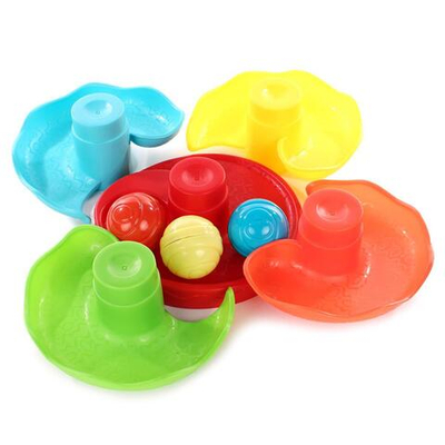 Пластмассовый игрушечный набор "Башня с шариками 1", сетка