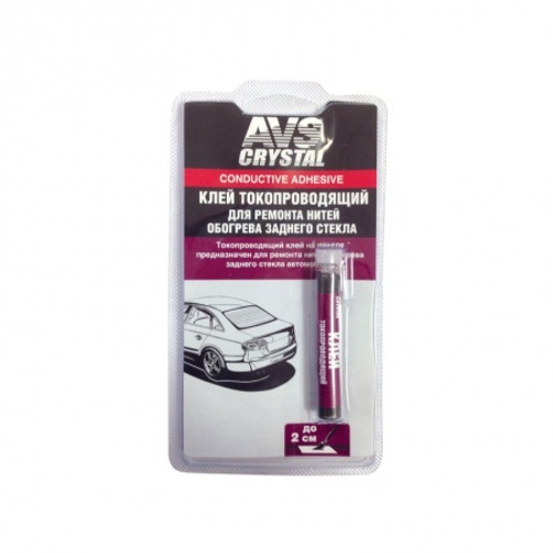 Клей токопроводящий для ремонта нитей обогрева стекол 2 гр (AVS)