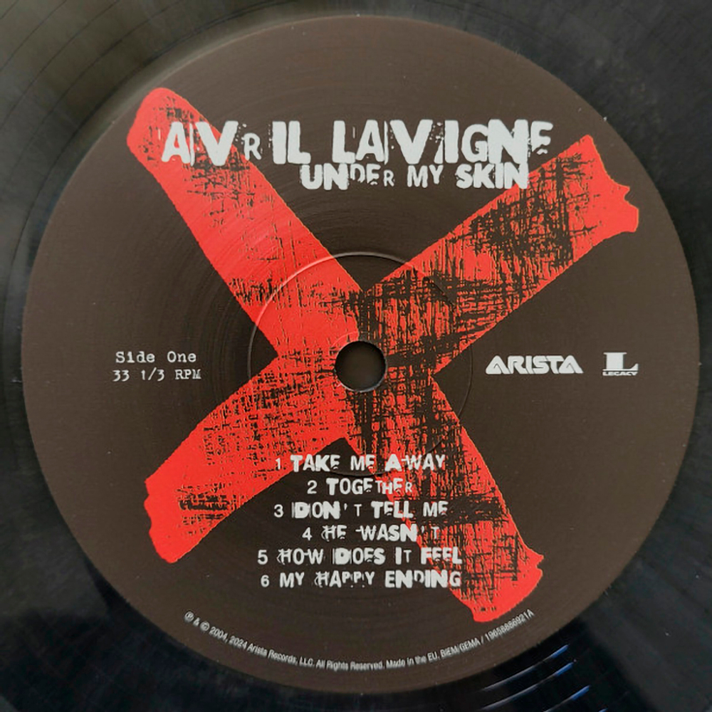 Avril Lavigne / Under My Skin (Coloured Vinyl)(LP)