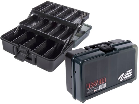 Ящик рыболовный Meiho Versus VS-7010 Black 284x180x112