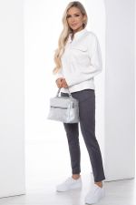 Жакет на молнии "Александра" (белый) Б8898 LT Collection