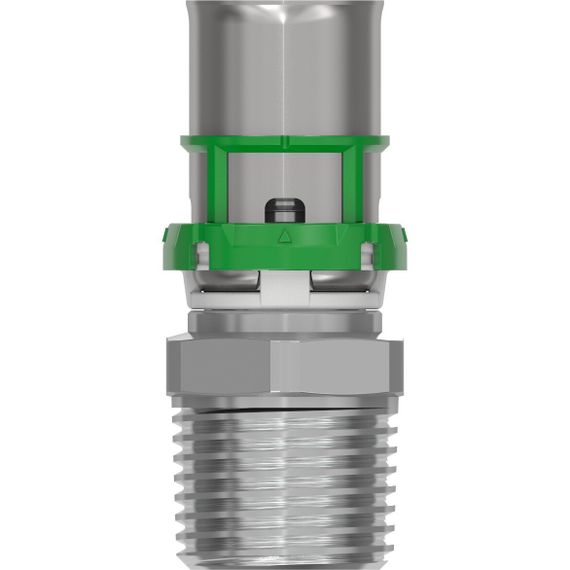 Муфта Comap НР 26 х 3/4 пресс латунь купить в Москве и Московской области по низкой цене с доставкой по России — (1) Муфта Comap НР 26 х 3/4 пресс латунь — (1)