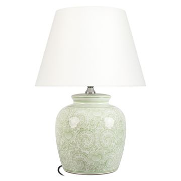 Настольная лампа 1*Е27 10491T Green белый/зеленый Orchid LOFT IT