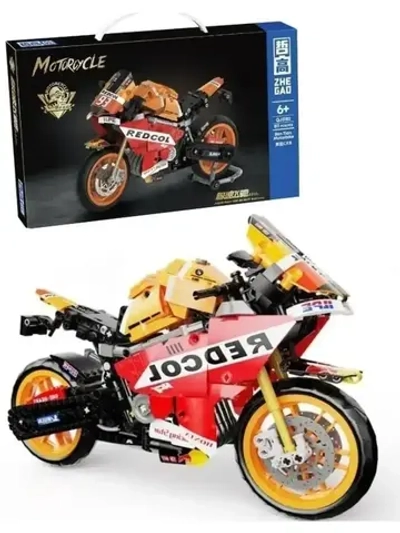 Конструктор гоночный Мотоцикл Honda 811 деталей 5182