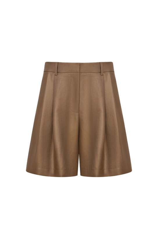 Льняные шорты