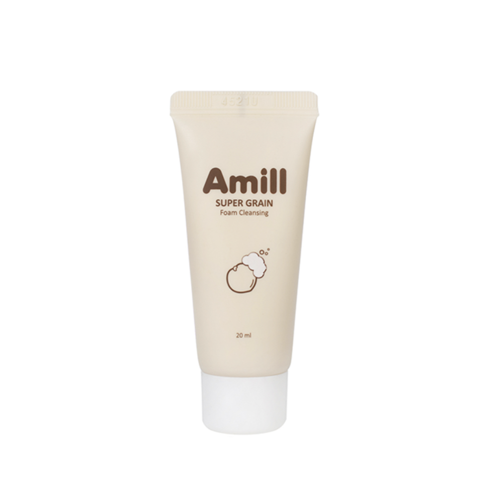 Amill Super Grain Foam Cleansing пенка для умывания с зерновыми экстрактами мини