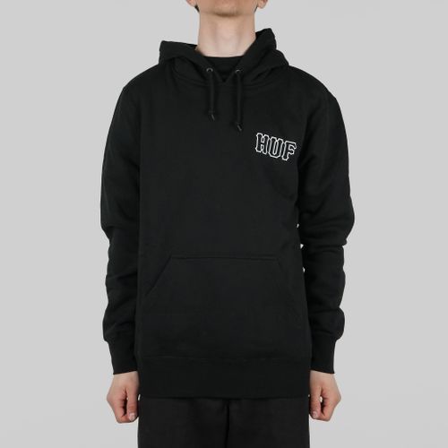 Толстовка мужская HUF Barb Wire артикул:PF00389 BLACK - купить в магазине Дайс