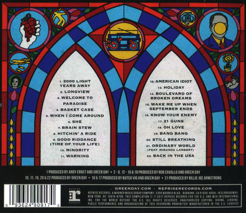 Green Day / Greatest Hits: God's Favorite Band (CD)