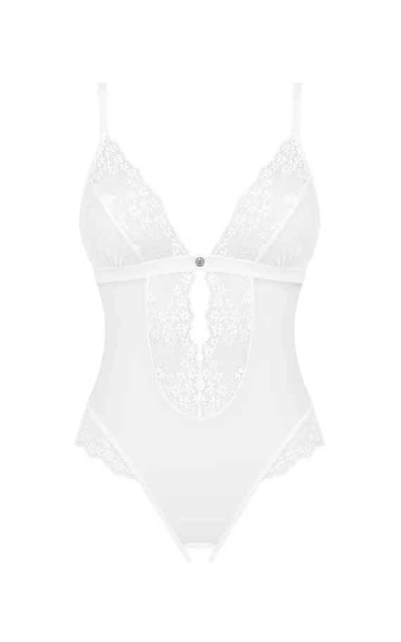 HEAVENLLY Crotchless Teddy Боди