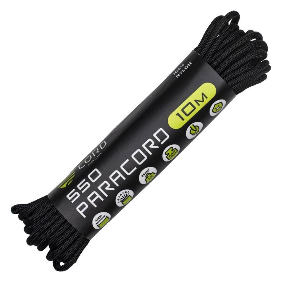 Паракорд 550 CORD nylon 10м (black)