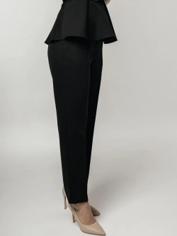 Брюки медицинские черные стрейч