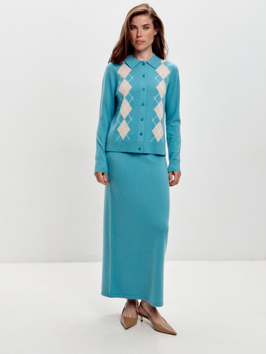 Кашемировая юбка