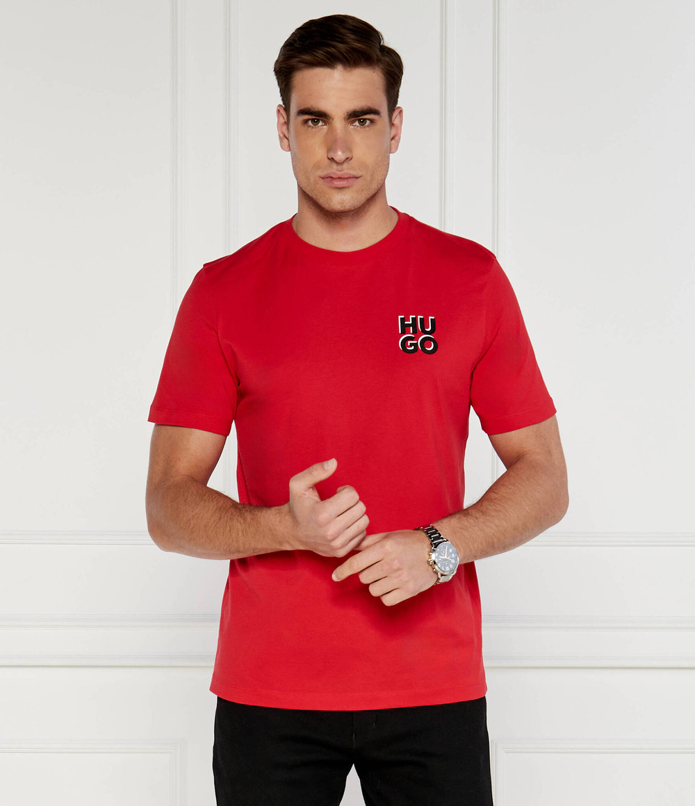 Футболка HUGO - красный(50522434)
