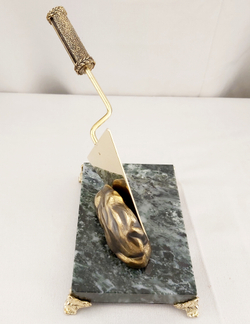 Мастерок малый сувенирный из латуни