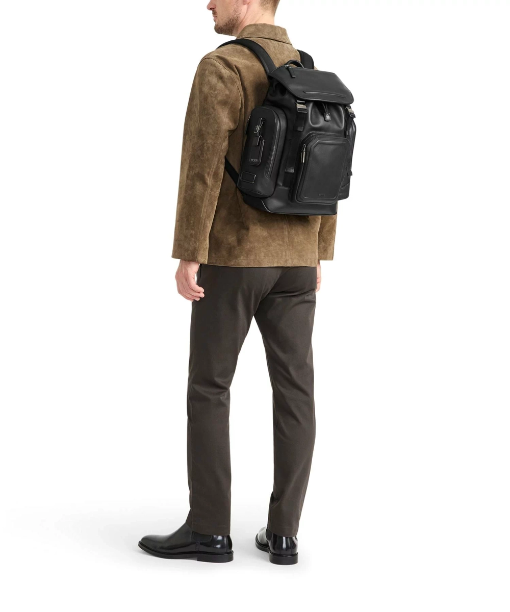 Рюкзак кожаный Griffen Small/Black bombe