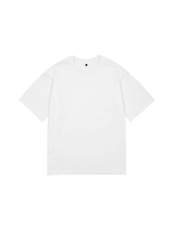 Футболка оверсайз (белый) 190 г