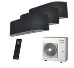 Мульти сплит-система Toshiba на 3 комнаты (25+25+25 кв.м.) HAORI