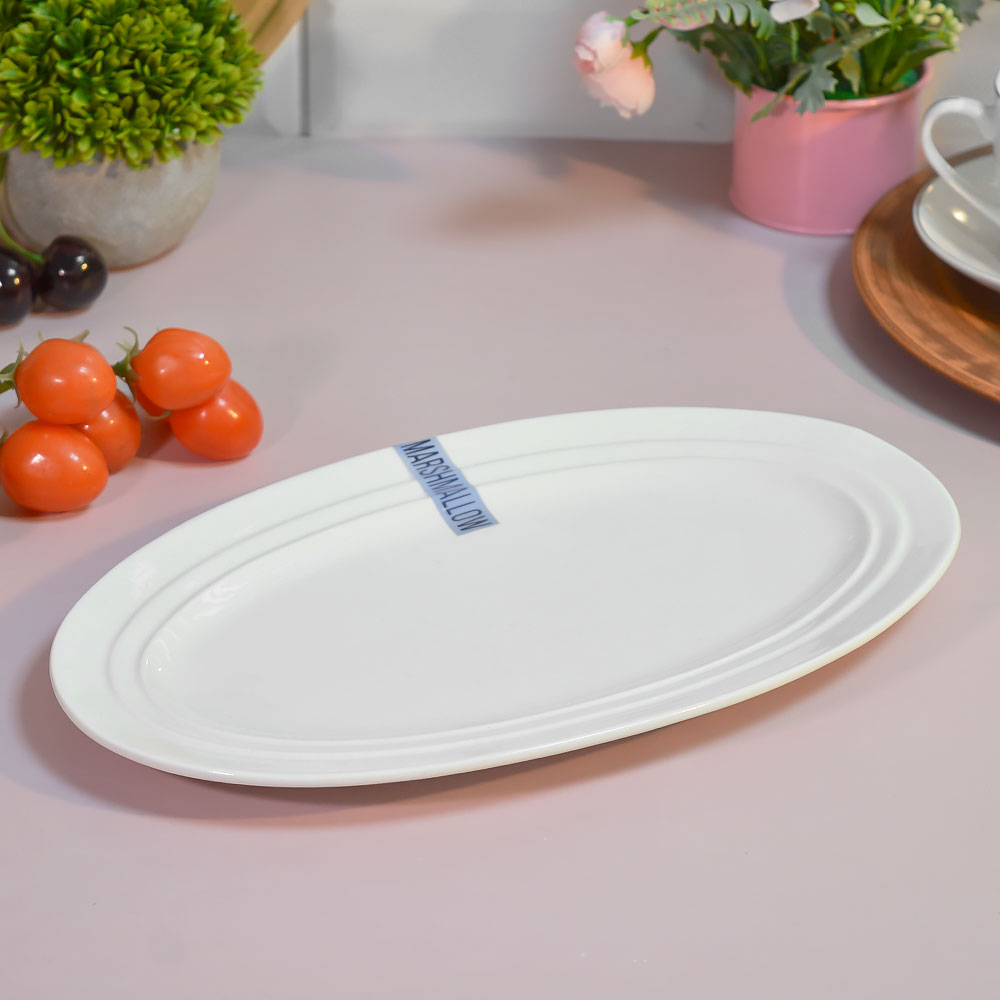 Блюдо "Маршмеллоу" 30*18*2см