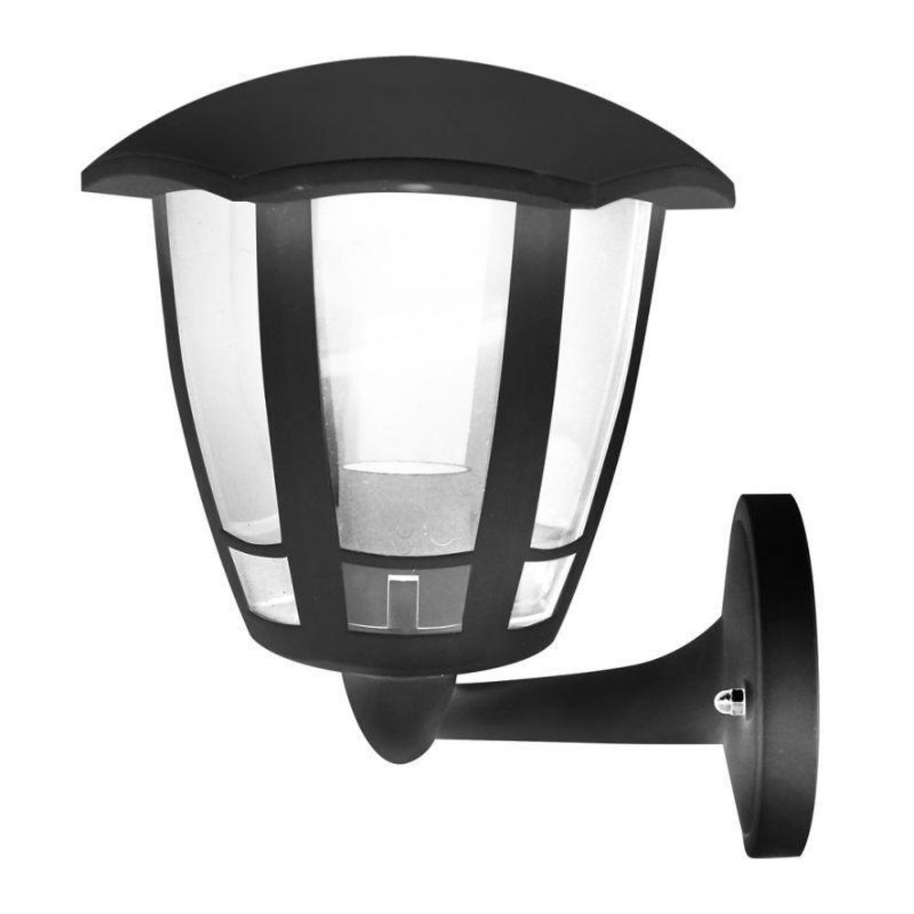 Светильник садово-парковый PP5101 С02 НБУ 07-60-003 У1 "Дели 1" 6-гран. пластик 230В 60Вт черн. Camelion 14581