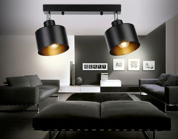 Настенно-потолочный в стиле лофт 2*E27 TR8142 черный 340*120*180 Traditional Loft Ambrella