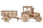 Трактор Беларус-82 от EWA - Деревянный конструктор, сборная модель, механический 3D пазл