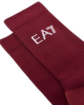 Теннисные носки EA7 Tennis Pro 1P - winetasting/white