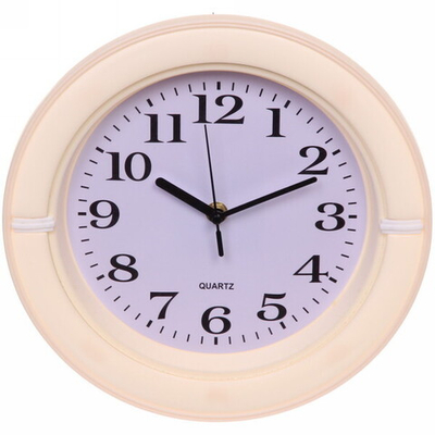 Часы настенные «Равенна» бежевый 26см 689