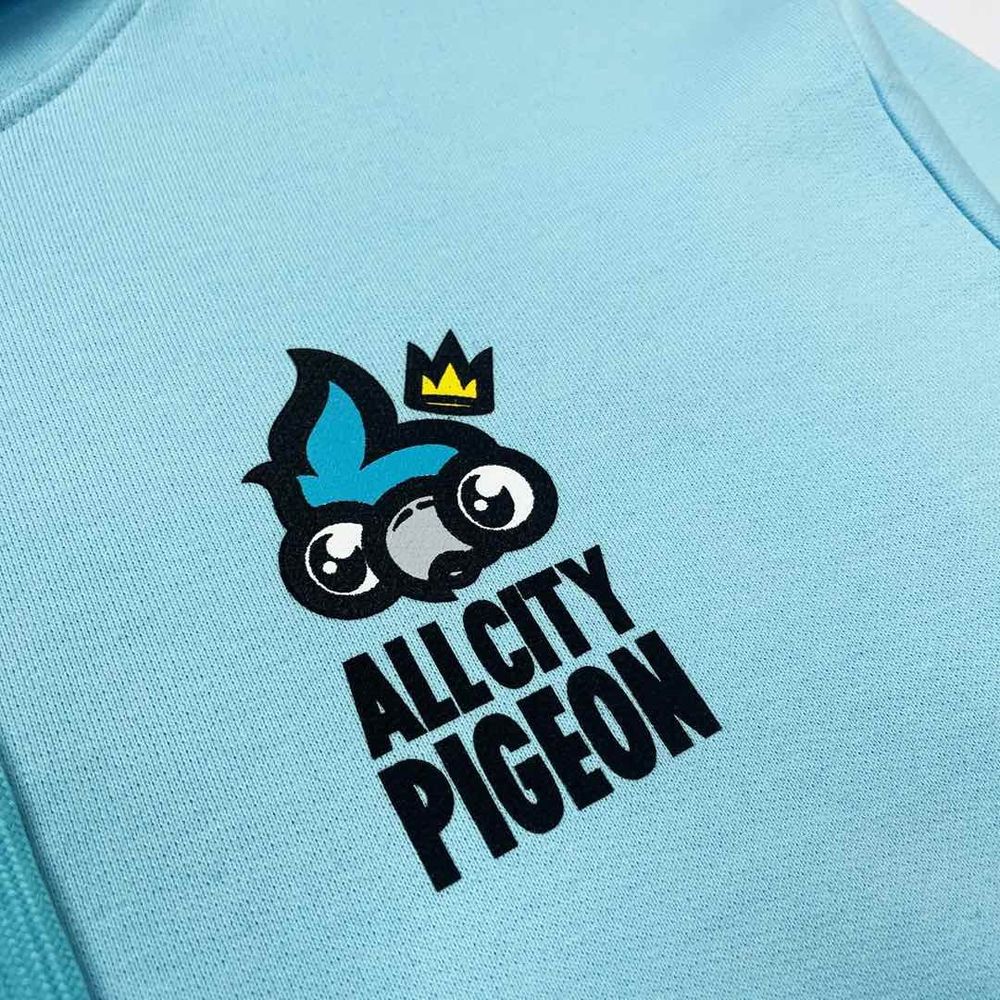 Худи ACP Support Your Local Hood Голубой