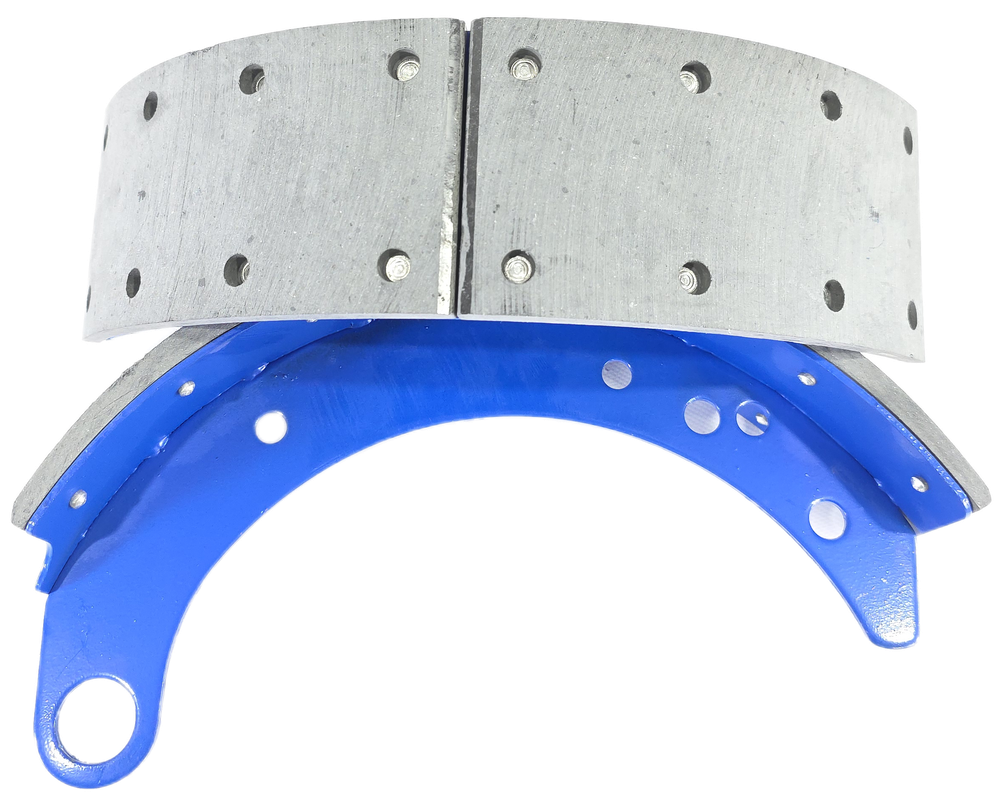 Колодка барабанного тормоза а/м ГАЗ 3307, 3306, 3309, ПАЗ 3205 задняя (ширина 100мм) (1шт.) АККОР
