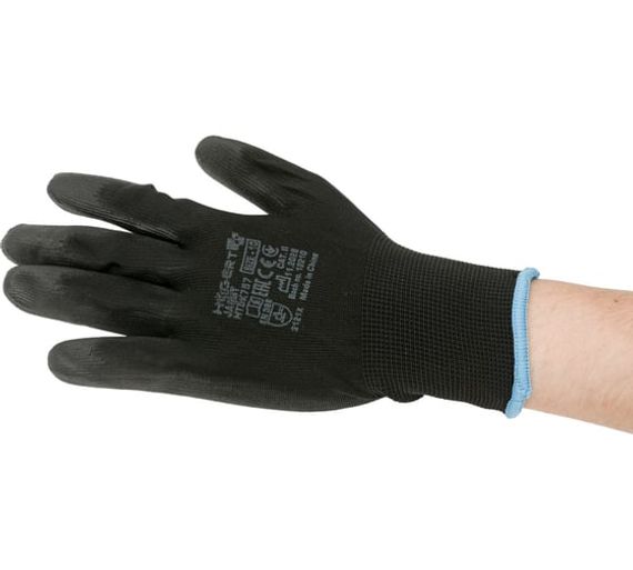 Перчатки рабочие с полиуретановым покрытием JAGST Högert (12 пар), арт. HT5K757