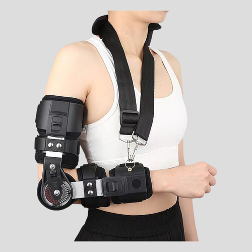 Ортез на локоть с шарниром и регулировкой угла наклона