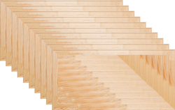 Глухой подрамник 35x90 см. (с перекладиной) сеч. 40х18 мм. (10 штук)