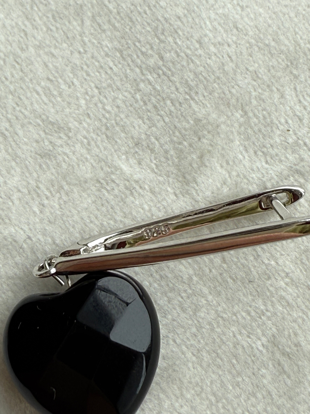 Серьги с черным агатом, высшее качество «925»