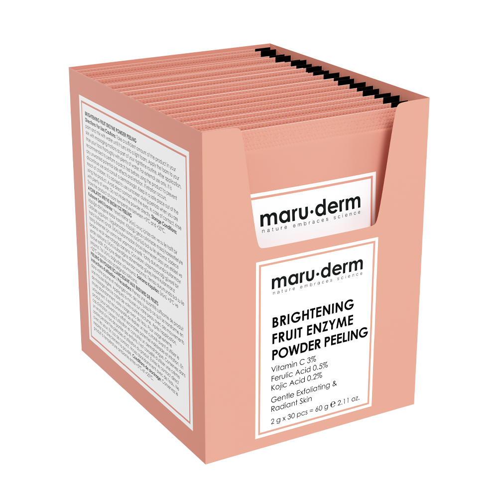 Maruderm, Осветляющая энзимная пудра Brightening Fruit Enzyme Powder Peeling, 30 * 2 г
