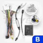 Магнитола для Lada Vesta NG 2023+ (ШГУ, рамка серебристо-черная 9) - Teyes LUX ONE 360 монитор 12.3" 2K QLED на Android 10, 6Гб+128Гб, CarPlay, 4G SIM-слот, 4 камеры в комплекте