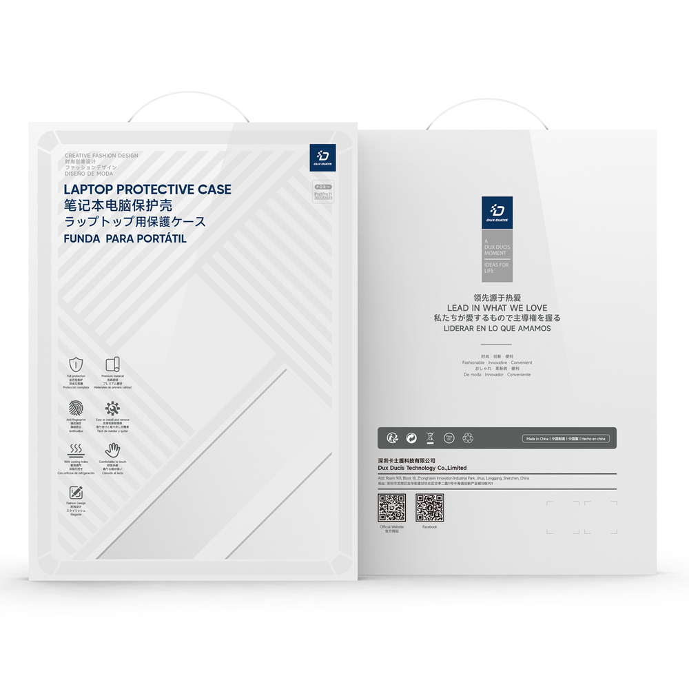 Чехол прозрачный для ноутбука MacBook Neo 13 (с 2026-), серии LCGM Series Protective от Dux Ducis