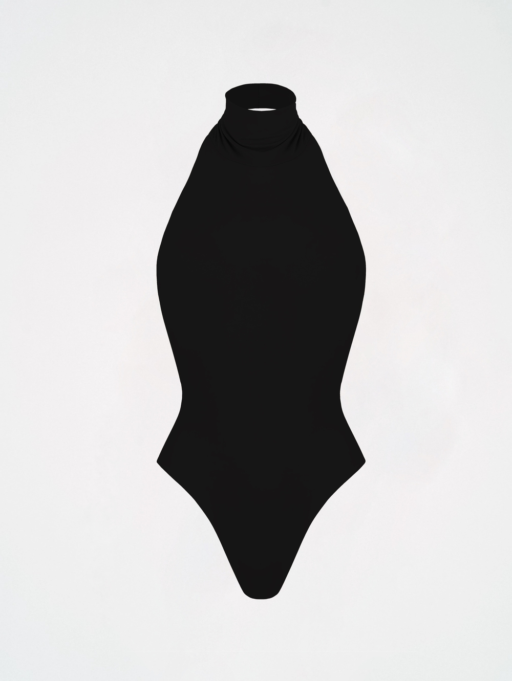 Боди halter black