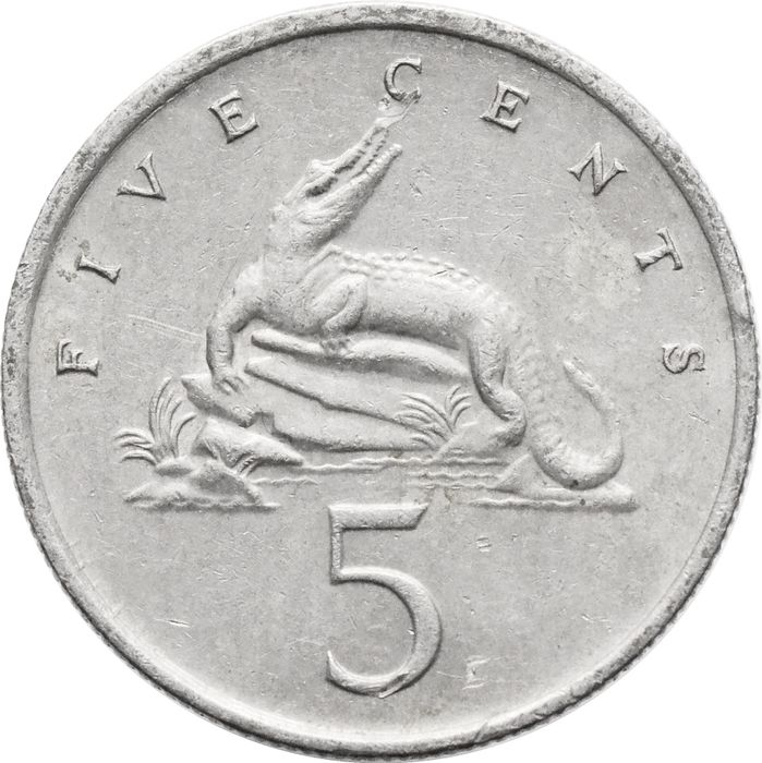 5 центов 1969-1989 Ямайка
