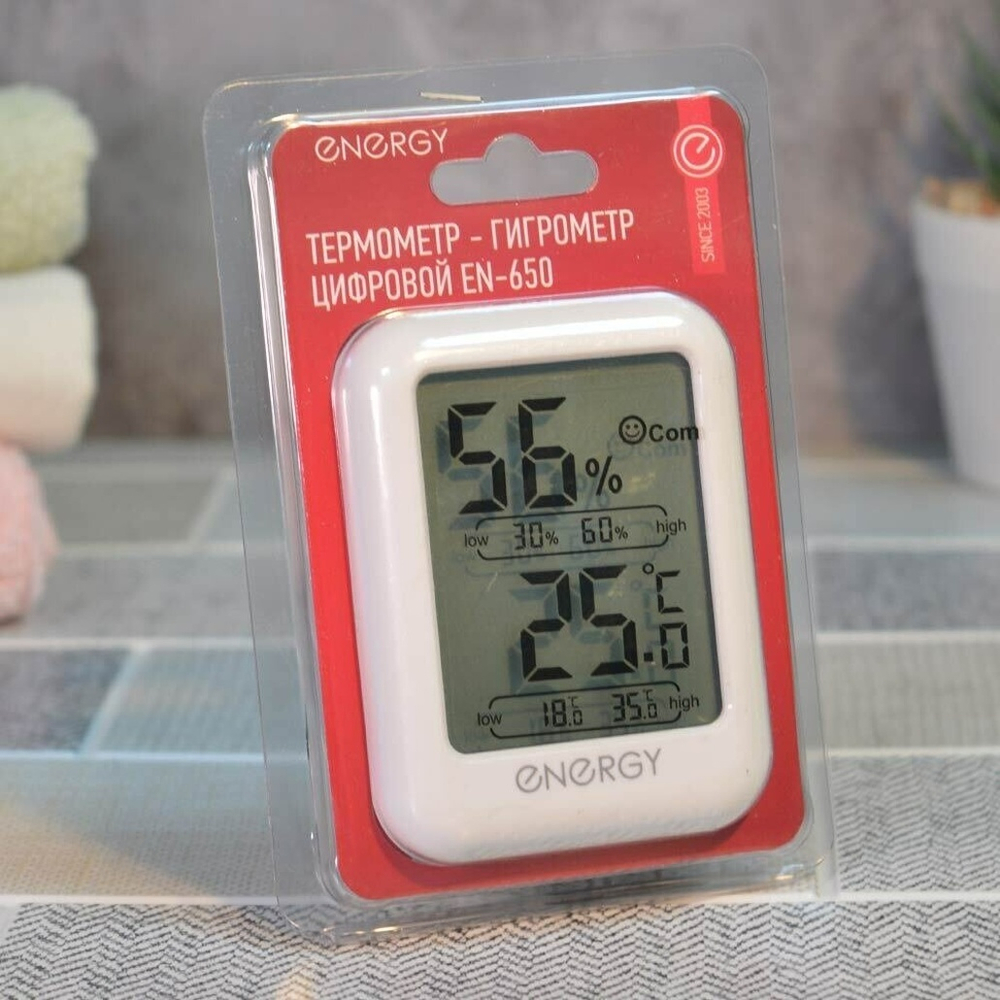 Термометр-гигрометр цифровой Energy EN-650