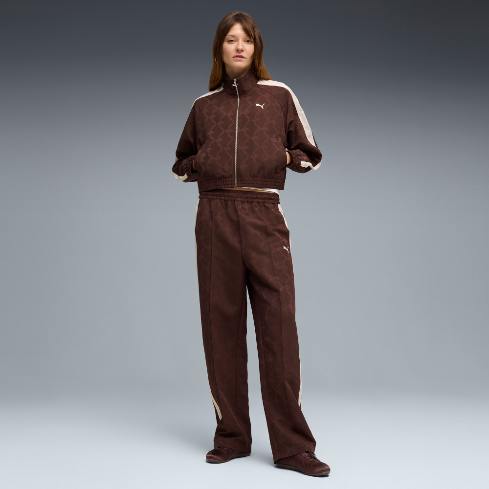 Брюки спортивные женские PUMA T7 Jacquarded Woven Track Pants op