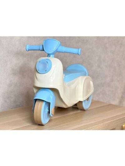 Беговел для малышей мотоцикл голубой (17886-2)