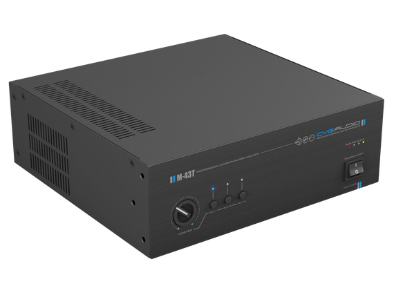 CVGAUDIO M-43T профессиональный микшер-усилитель, мощность 40W/100V