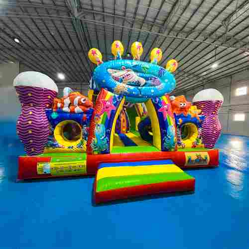 Коммерческий надувной батут  «В гостях у моря 3», 10*5*5 м