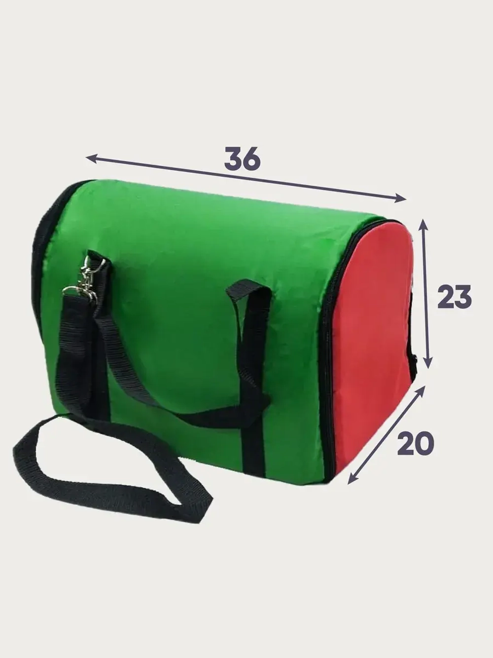 Переноска для грызуна, шиншилл, котят, 36х23х20 см