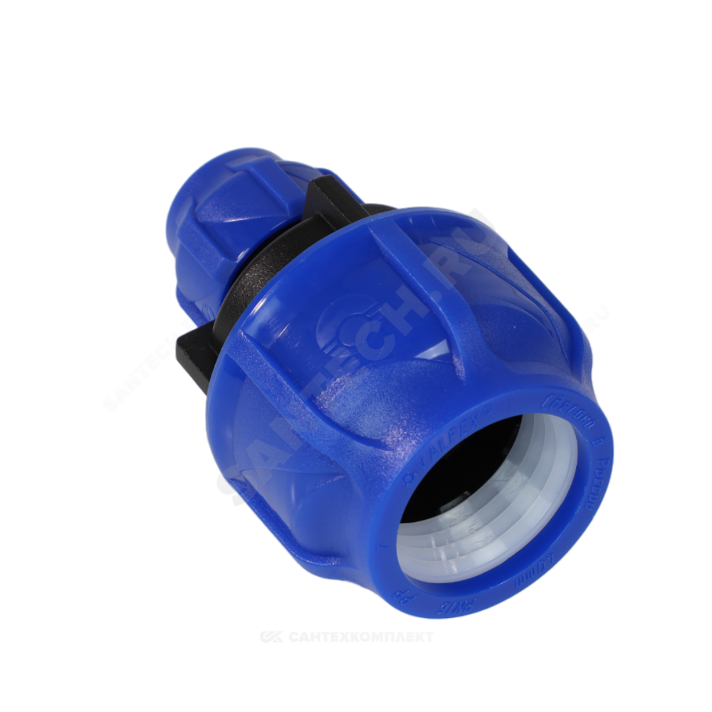Муфта компрессионная ПЭ переходная Дн 50х25 Ру16 VALFEX 121001215025