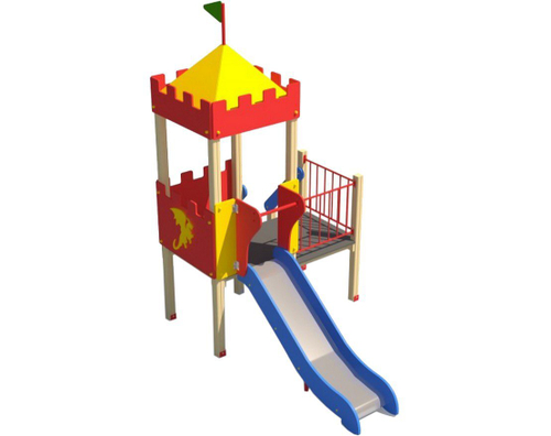 Детский игровой комплекс Империя Башня дракона Н-1200 ДИО 02010