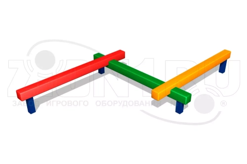 Детский гимнастический бум «Змейка»