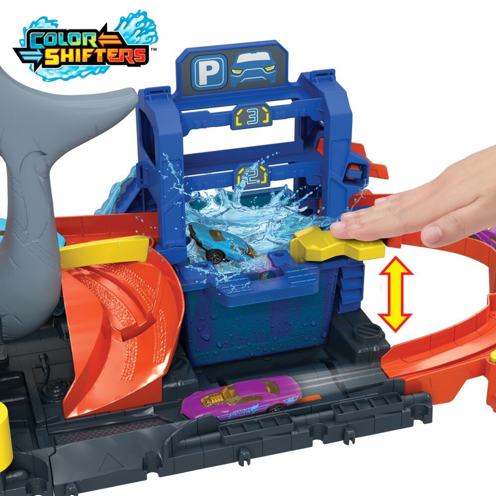 Hot Wheels - Ultra Shark Wash + меняющий цвет автомобиль HTN82 / артикул   HTN82  / GTIN 194735195091